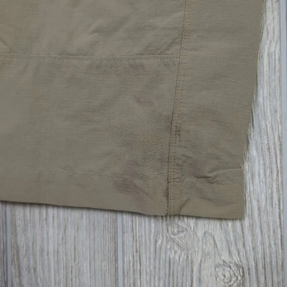 The North Face Men’s 30 Tan Khaki Cargo Hiking Outdoor Pants Stow Pocket